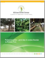 Partenariat public - privé dans le secteur forestier au Burkina Faso
