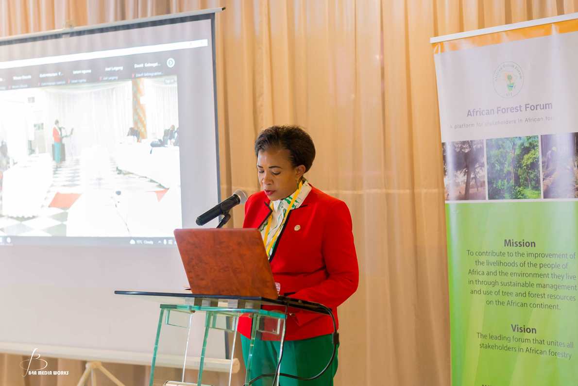 Prof. Suzana Augustino, Member of the Governing Council of the African Forest Forum (AFF) and Chairperson of the AFF Members’ Forum. Photo: African Forest Forum.