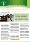 Wood based industries in Sub-Saharan Africa. Policy Brief No. 8