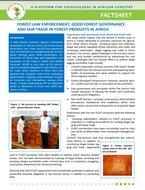 Forest law enforcement, good forest governance and fair trade in forest products in Africa