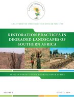 Restoration practices in degraded landscapes of Southern Africa. African Forest Forum, Working Paper Series, Vol. 2 (12).,