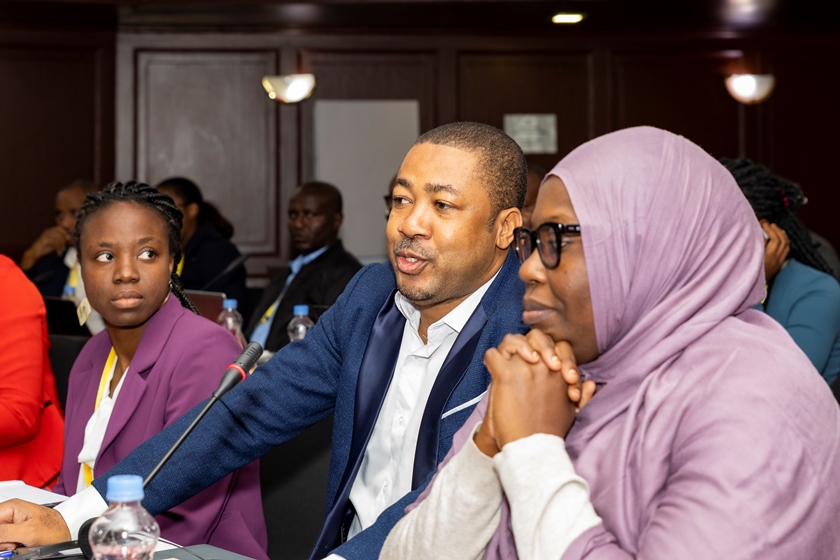 Alphonse Otsamzok, Coordinator at Blessed Action for Africa at a recent AFF Workshop in Nairobi, Kenya. Photo: AFF
