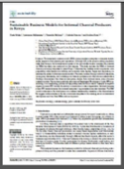 Sustainable Business Models for Informal Charcoal Producers in Kenya